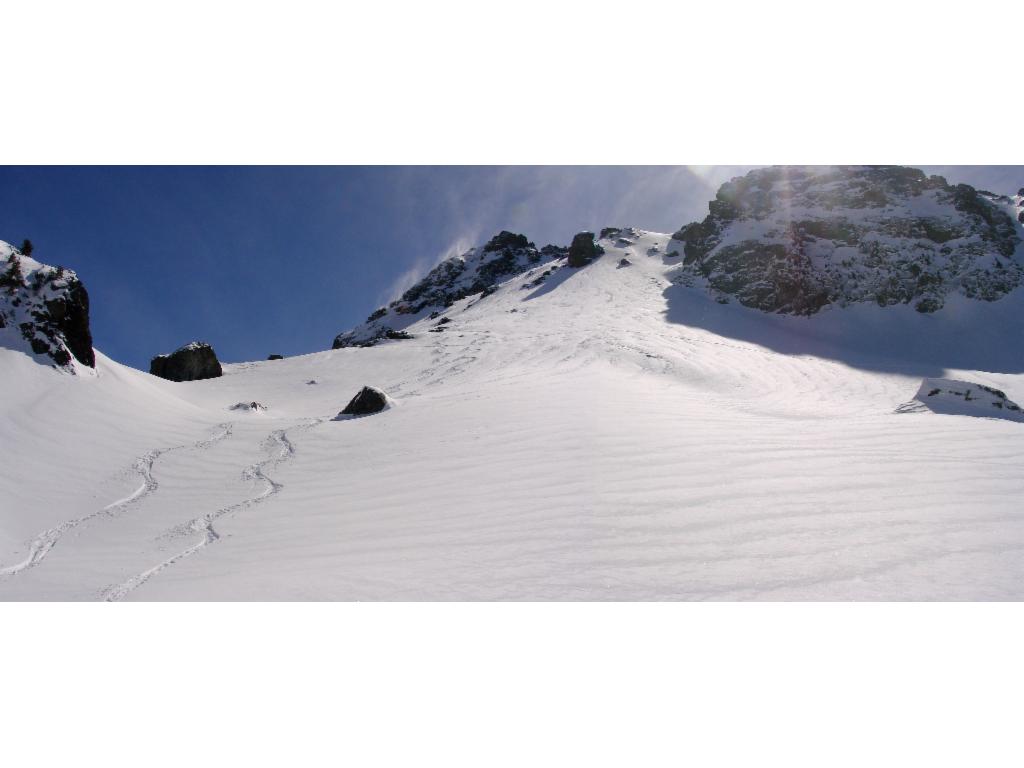 Face nord-ouest des Pointes de Jasse Bralard
