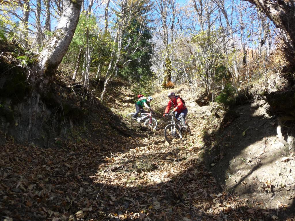 Descente chouettement virageuse