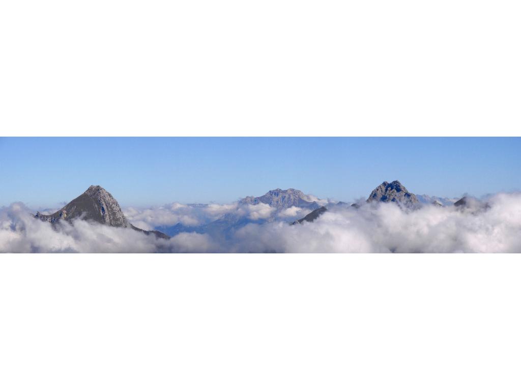 Mont Trelod, La Tournette, Pointe d'Arcalod