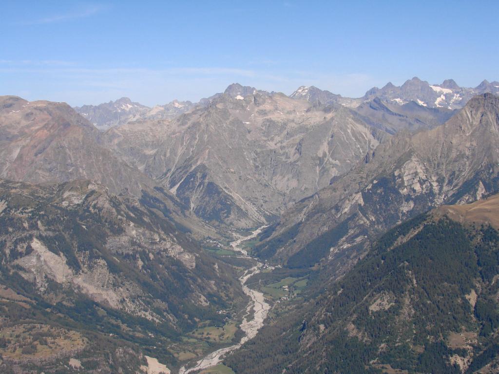 Vallée du Drac Blanc dans les Écrins