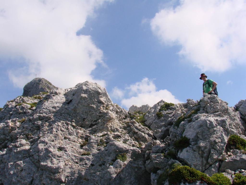 Sur la Crête, sommet à gauche