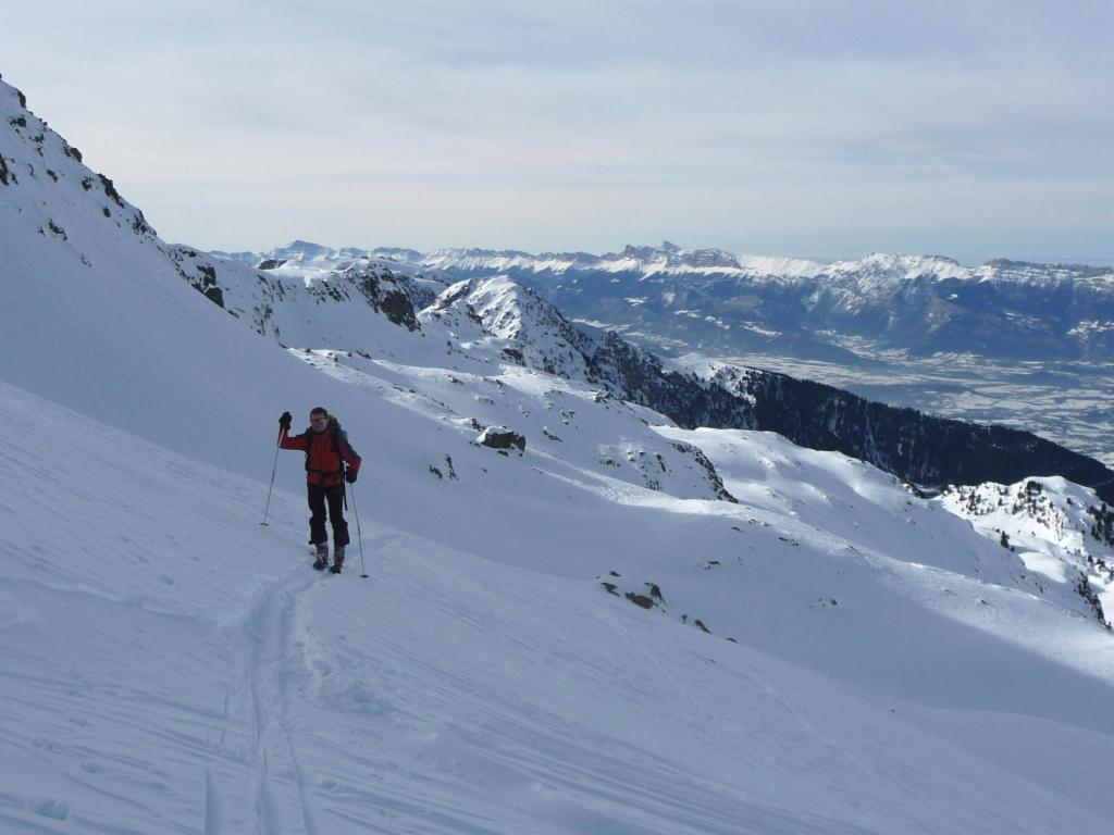Montée - Vercors en arrière-plan