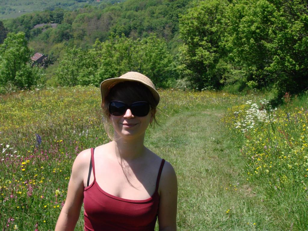Julia pendant la montée