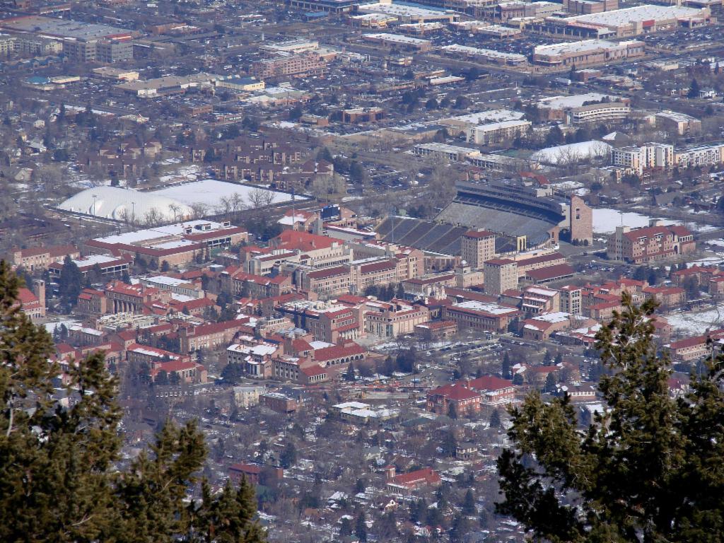 University of Colorado at Boulder campus