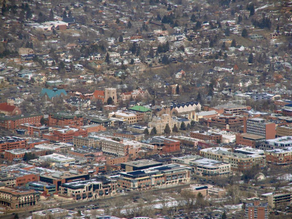Boulder downtown