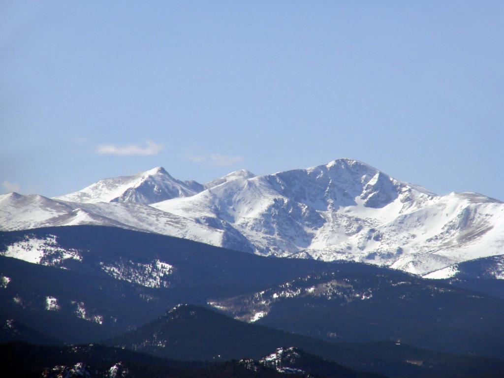 Mount Bancroft, 4039m, Parry Peak, 4076m, James Peak, 4056m