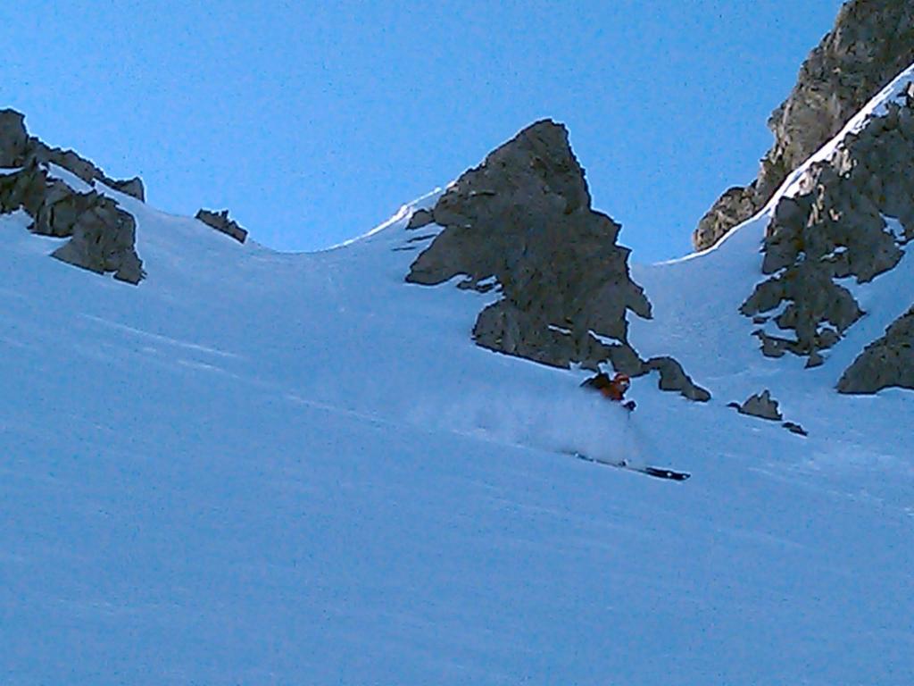 De la poudreuse? Non, neige béton.