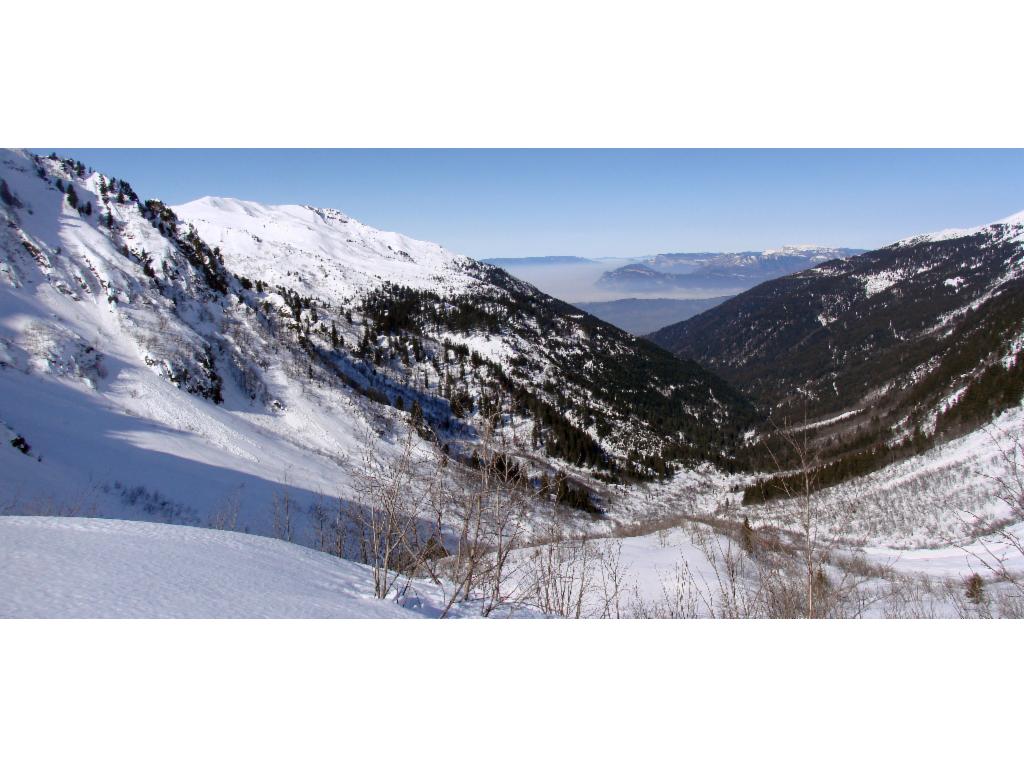 Arrivée sur le replat du Refuge de Férices