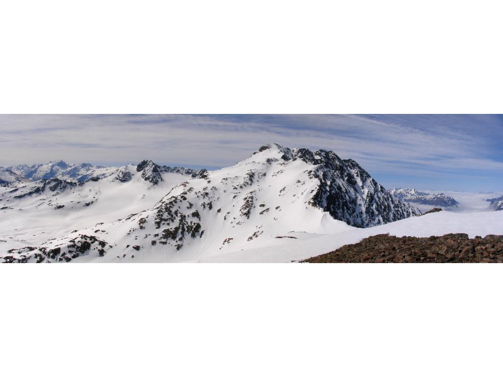 Cime de la Cochette depuis le Dôme