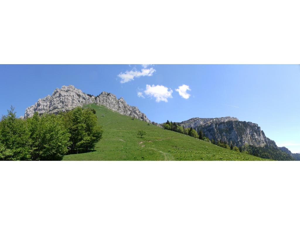 Petit Som depuis le Col de la Ruchère