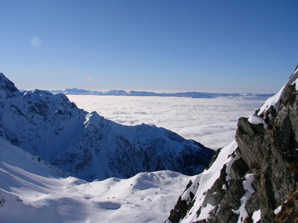 Mer de nuages vers le Vercors