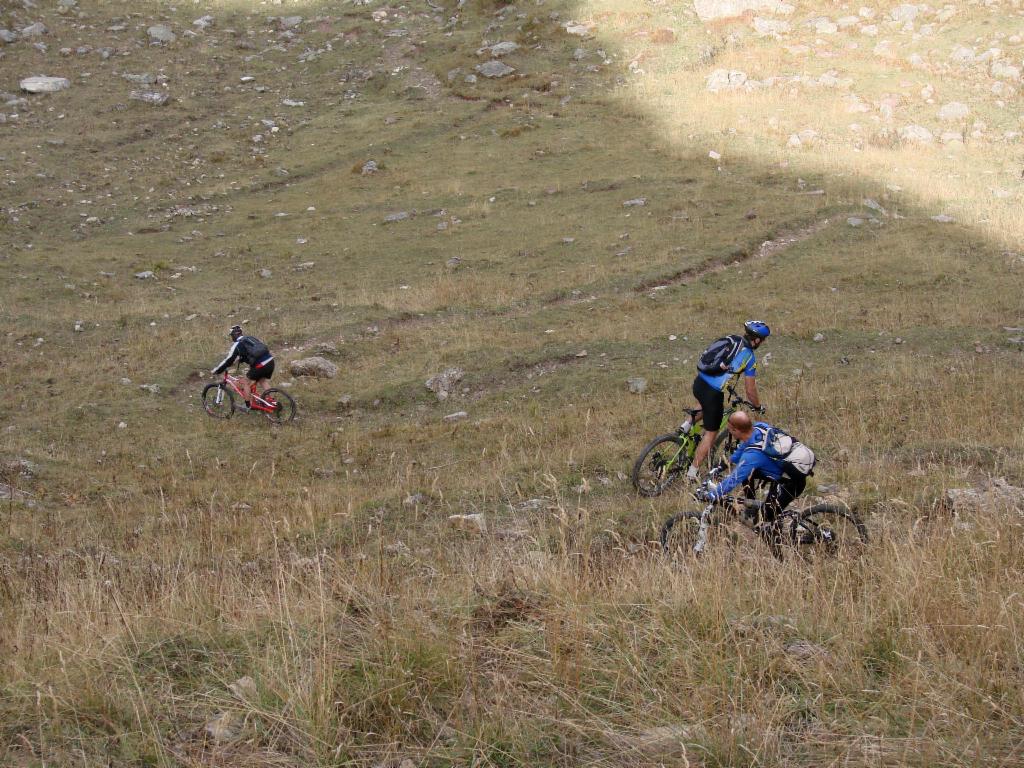 Descente du Col de Prés Clos