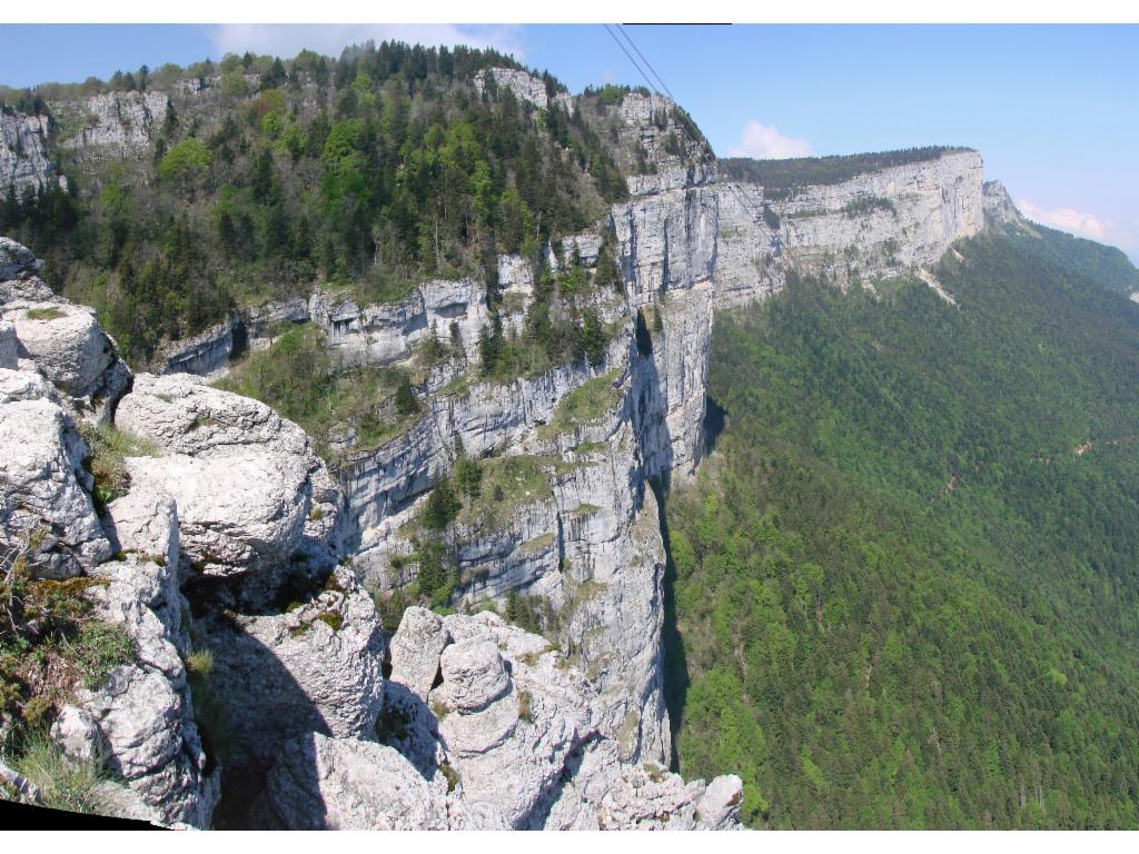 La Sure depuis la Dent du Loup