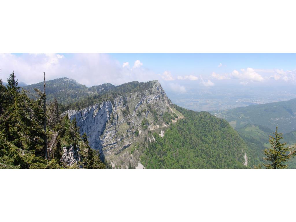 Vue de la Sure vers la Buffe
