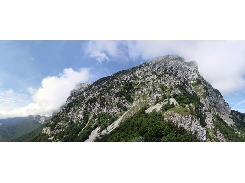 Le Moucherotte vu du Château Bouvier
