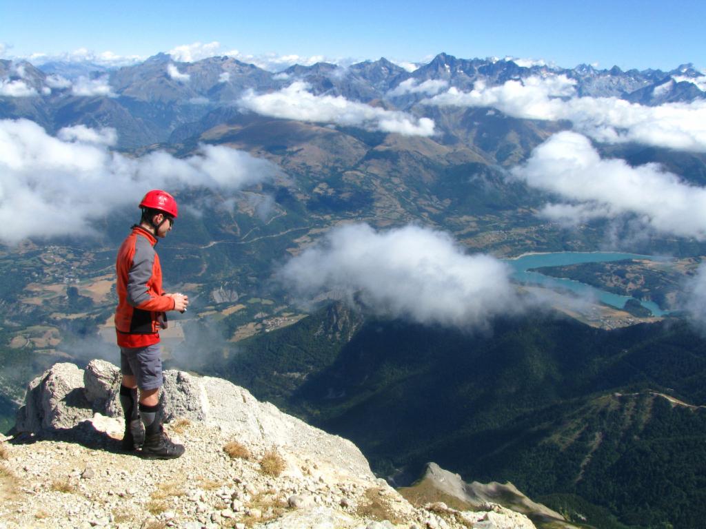 Les Écrins et Lac du Sautet