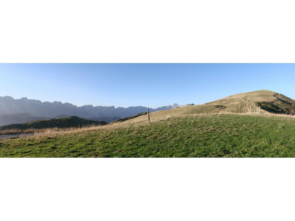 Vue panoramique du Pas du Serpaton vers le nord-ouest