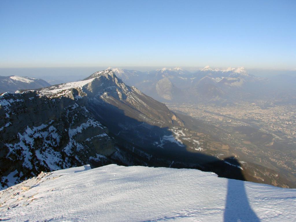 Moucherotte, Chartreuse et Grenoble depuis le sommet