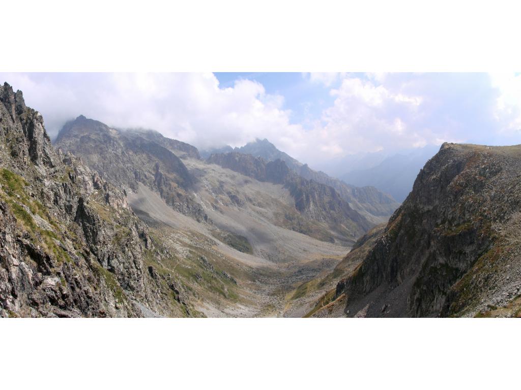 Combe du Torrent du Clot depuis le Col de Colombes