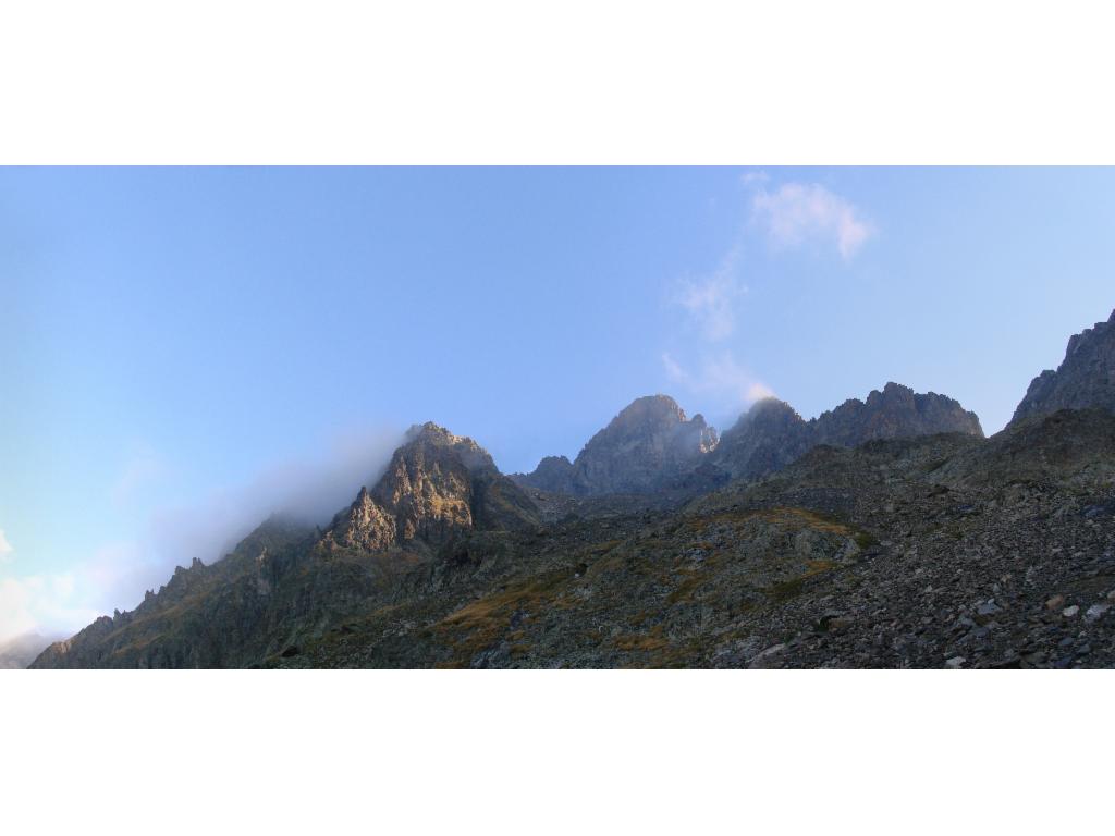L'Olan de la traversée vers le Col de Colombes