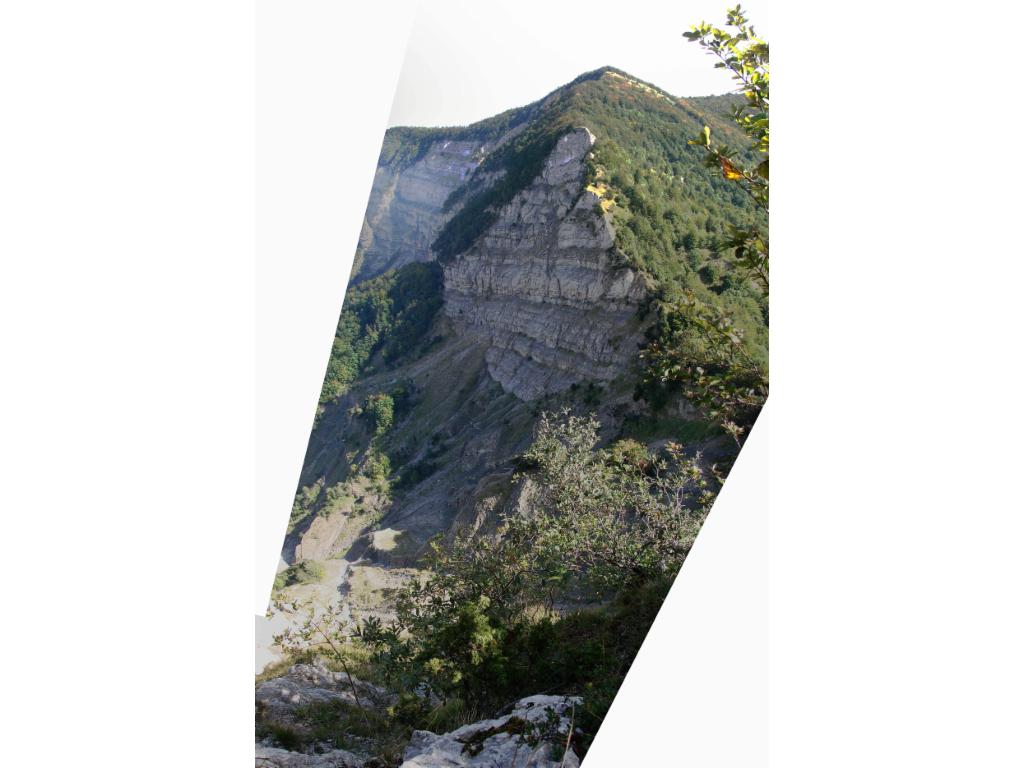 Vue du Mont Pellat vers la Pointe de la Gorgeat