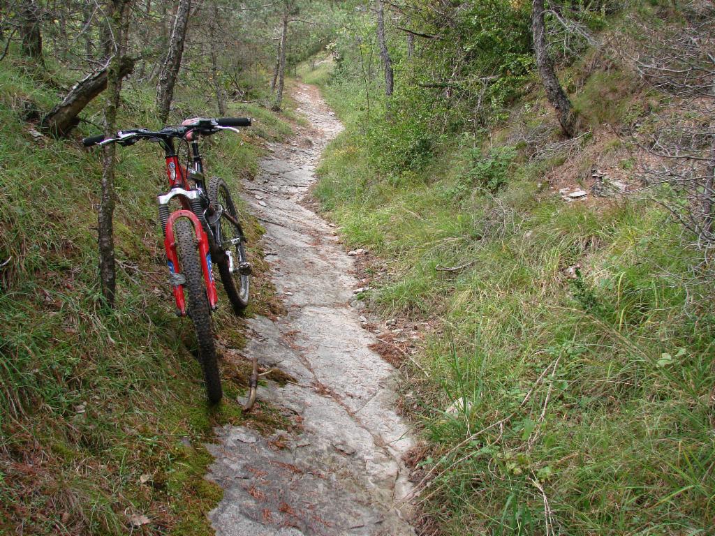 Descente après le Pas de la Fosse