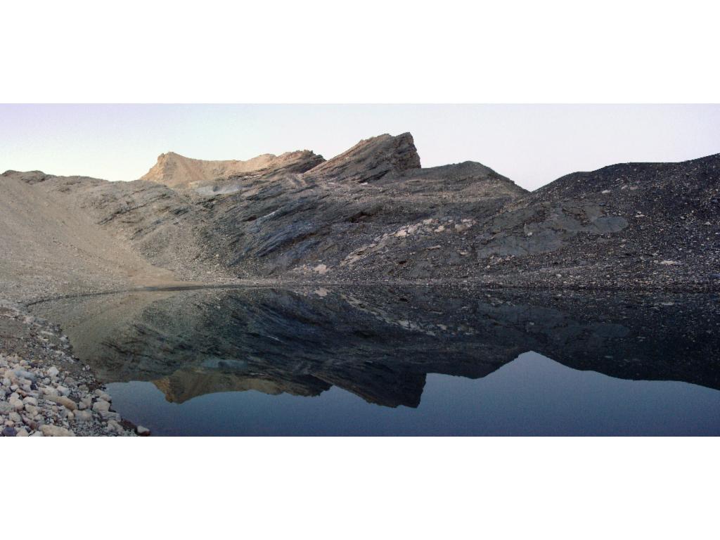 Lac de Calabre et Roc de Bassagne