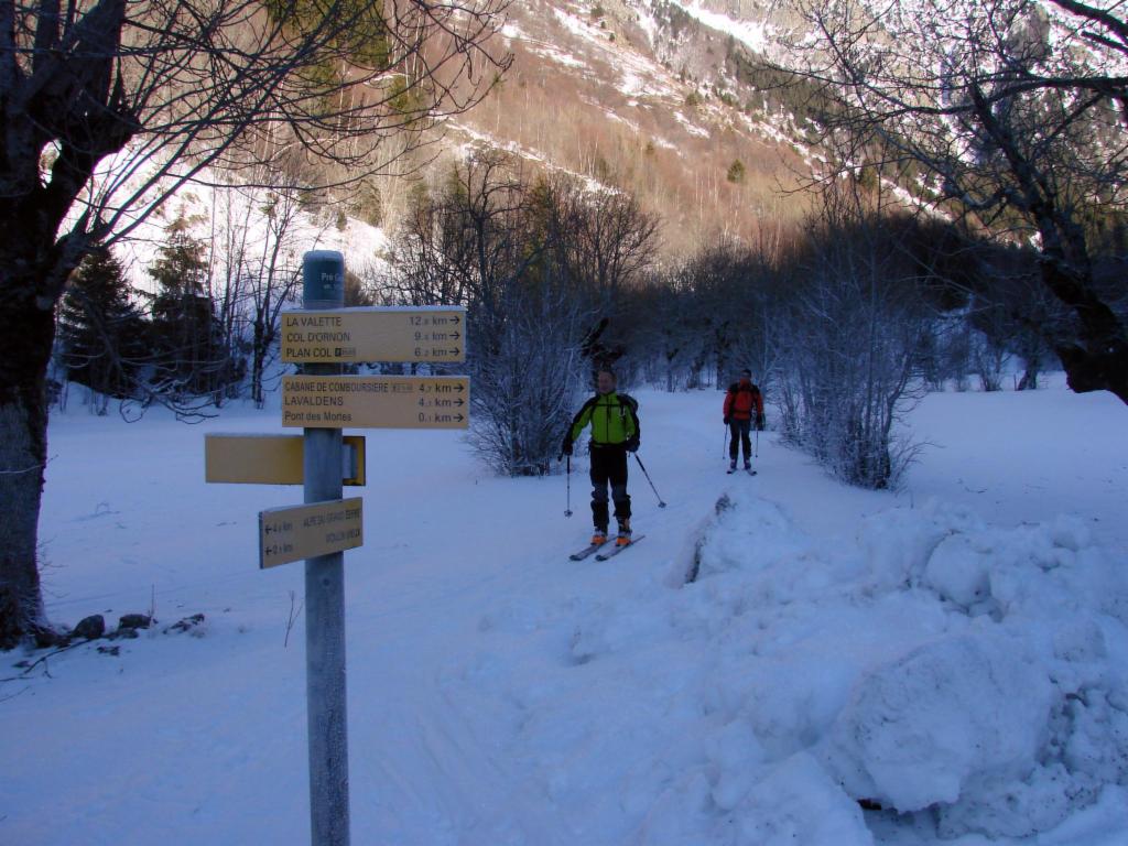 Arrivée au Moulin Vieux