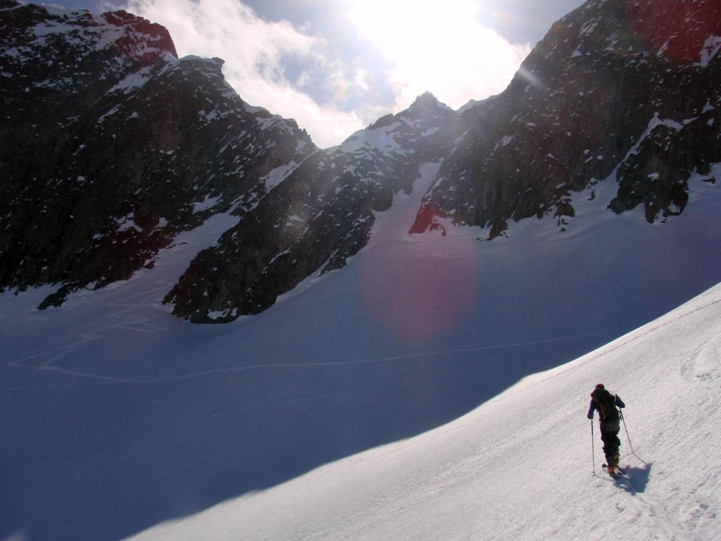 Approche au Col Clément