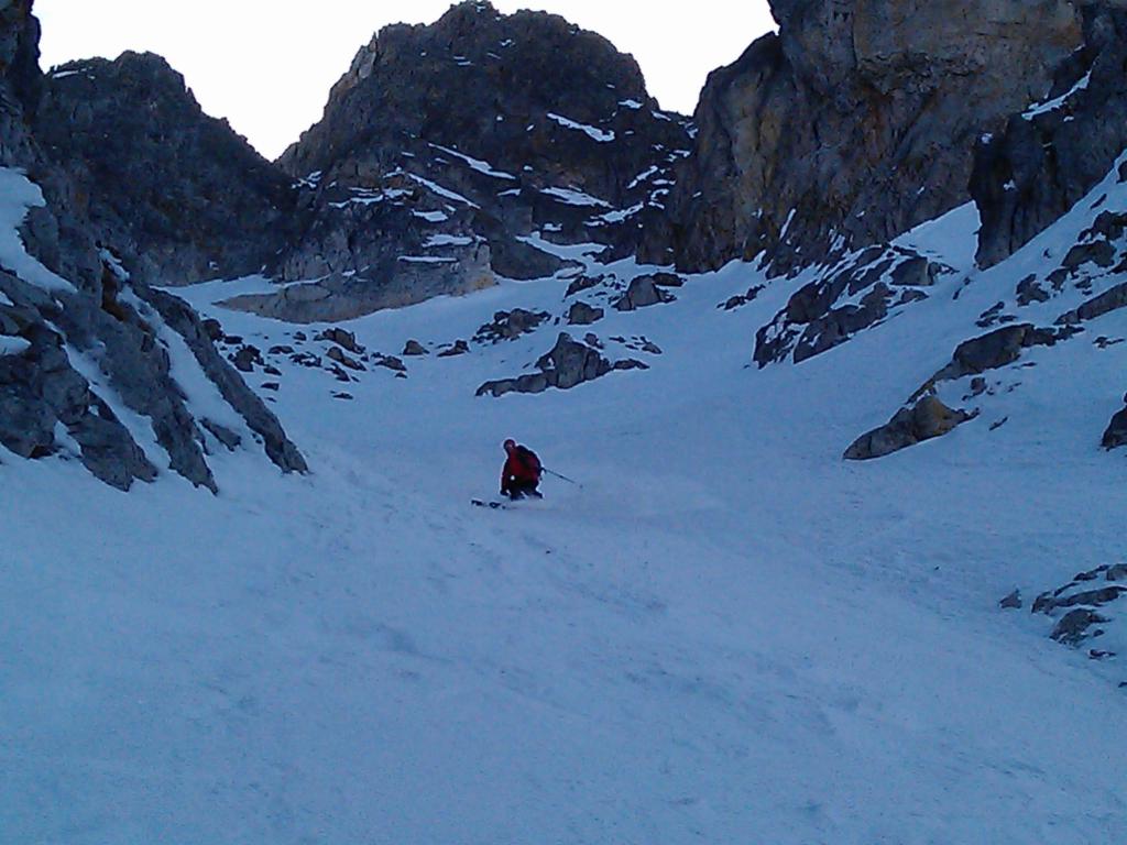 Peter dans la partie haute du couloir