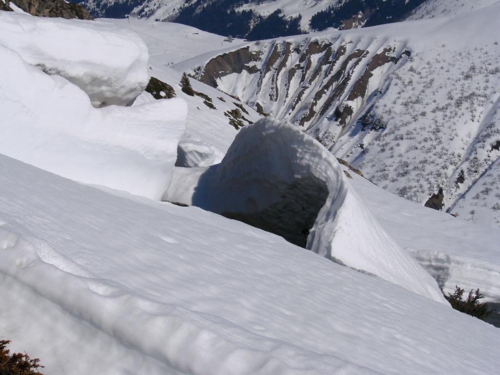 Creptations du manteau neigeux
