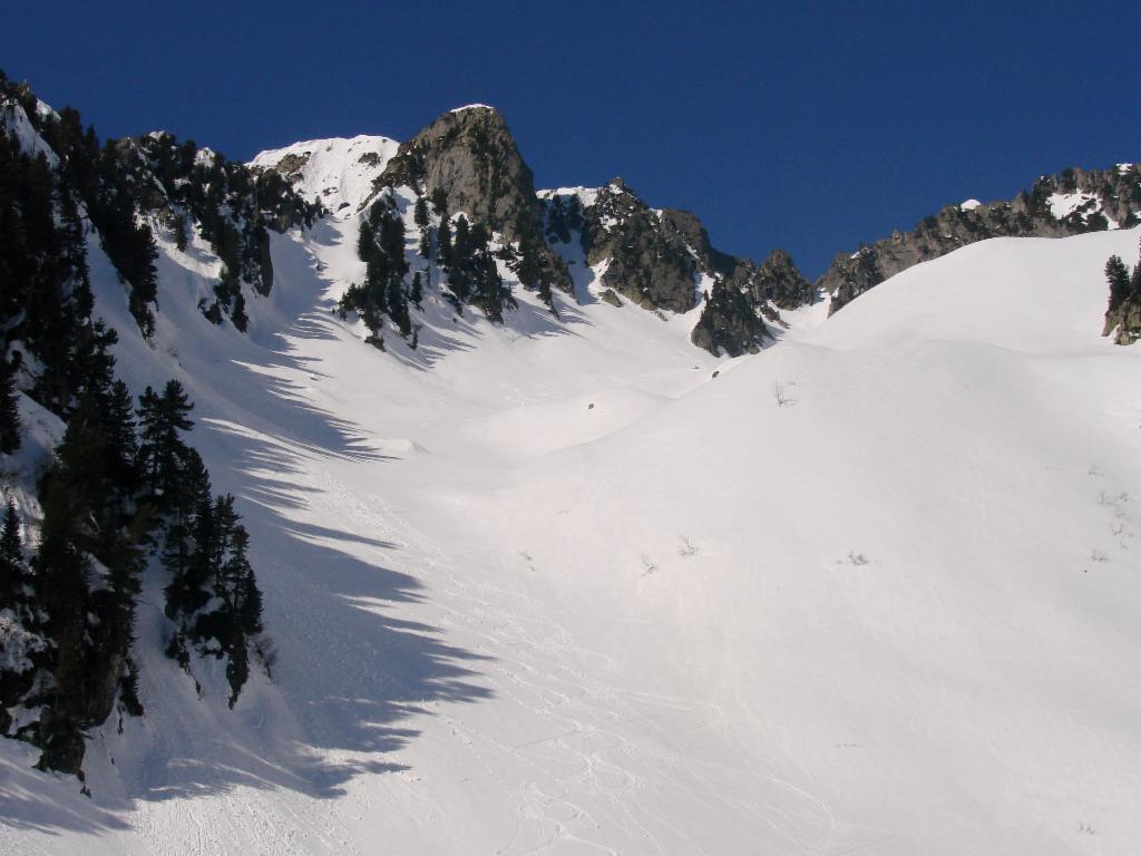 Vue du Plan de Lai vers le Col de Pré Rémy