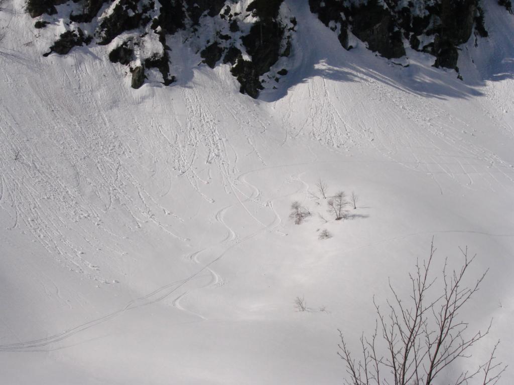 Traces de descente