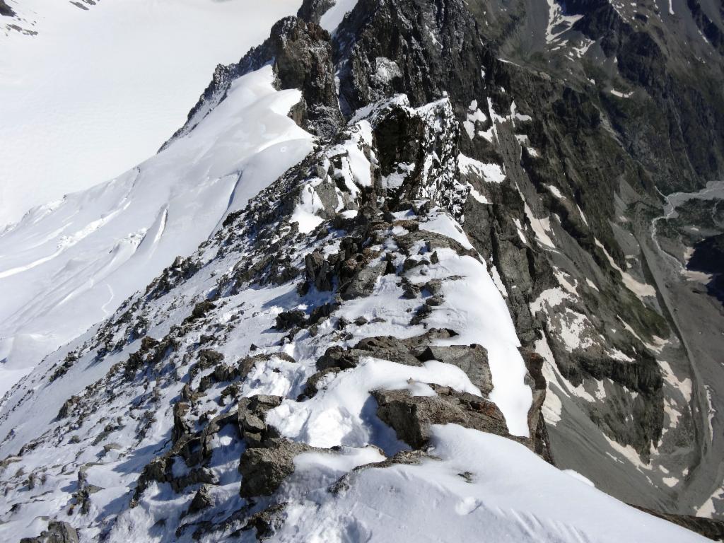 Crête est, Glacier Blanc et Noir