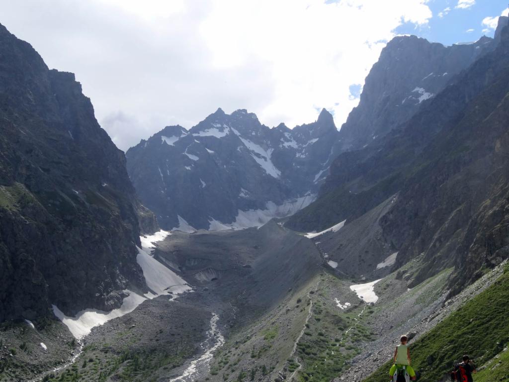 Glacier Noir, Pic Coolidge, Le Fifre et Barre des Écrins