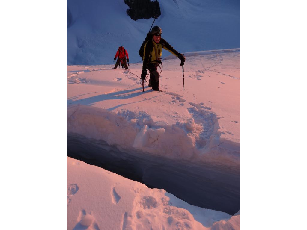 Crevasse à sauter