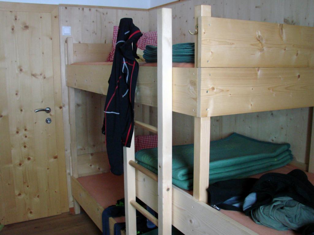 Komfortables Lager in der Essener-Rostocker Hütte