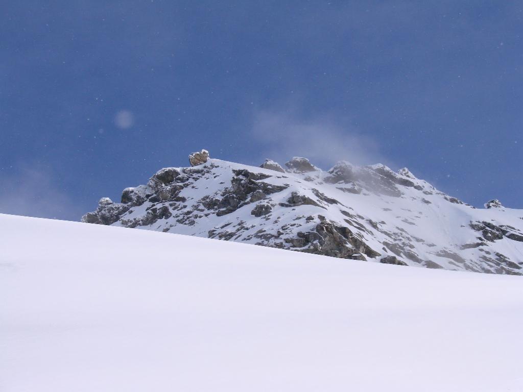 Gipfelaufbau des Gr. Geiger: So wär's super!