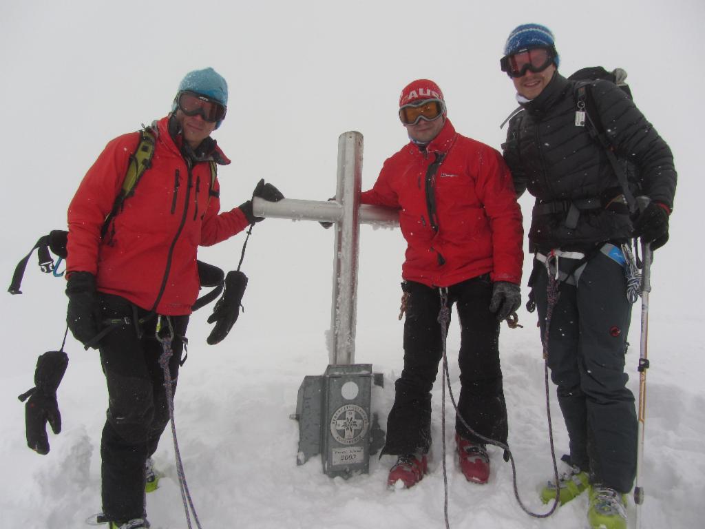 Auf dem Gipfel des Gr. Geiger