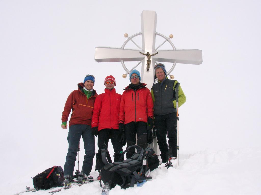 Auf dem Gipfel des Figerhorn