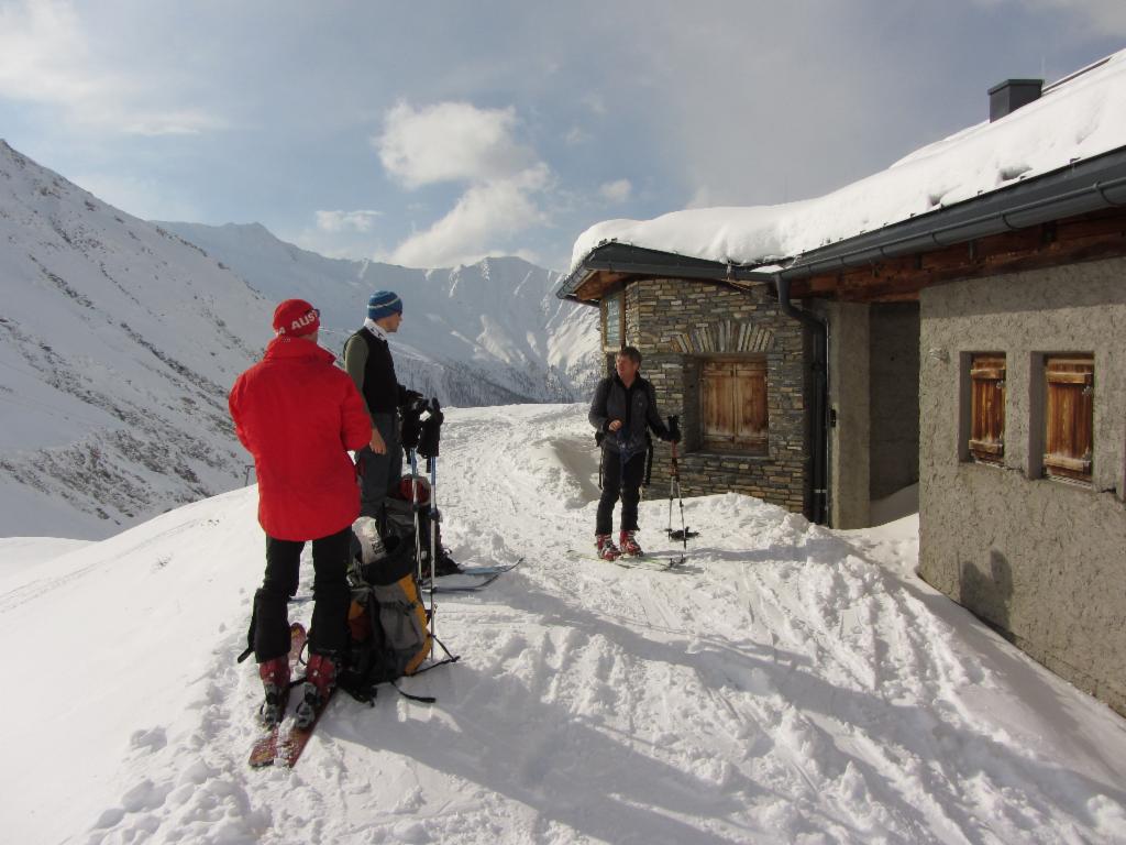 Kurzer Stopp bei der Lucknerhütte