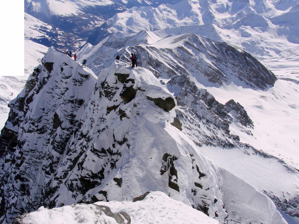 Blick vom Groß- zum Kleinglockner