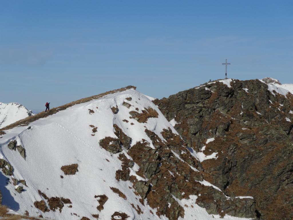 Blick zum Nordgipfel