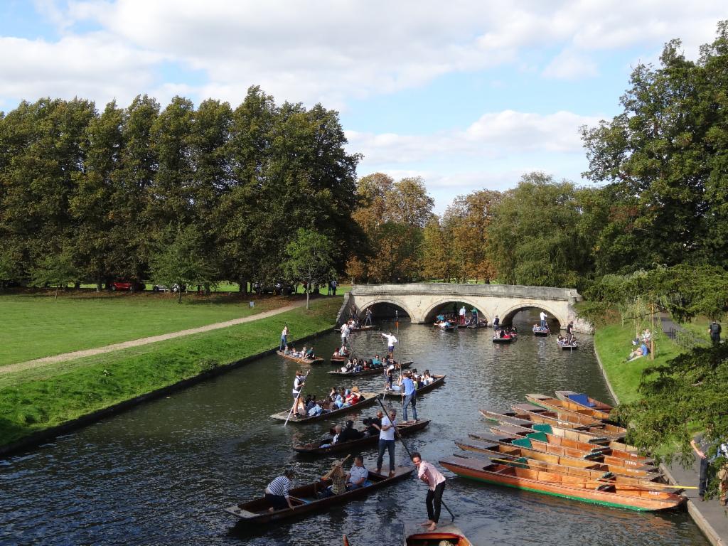 Punters on the Cam