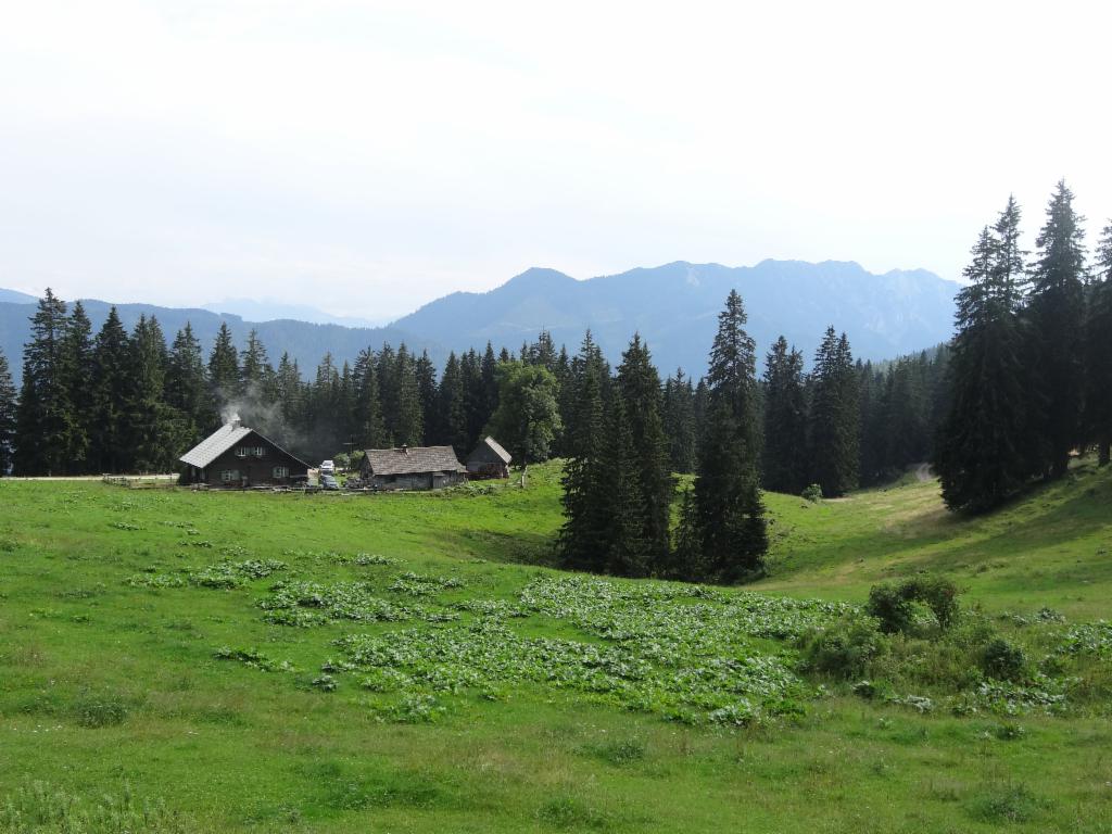 Kitzhütte, im Hintergrund der Gamsstein