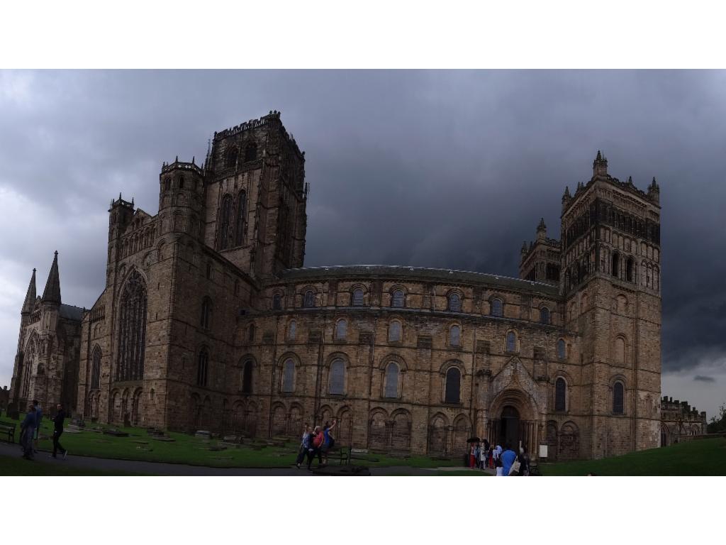 Durham Cathedral before the thunderstorm