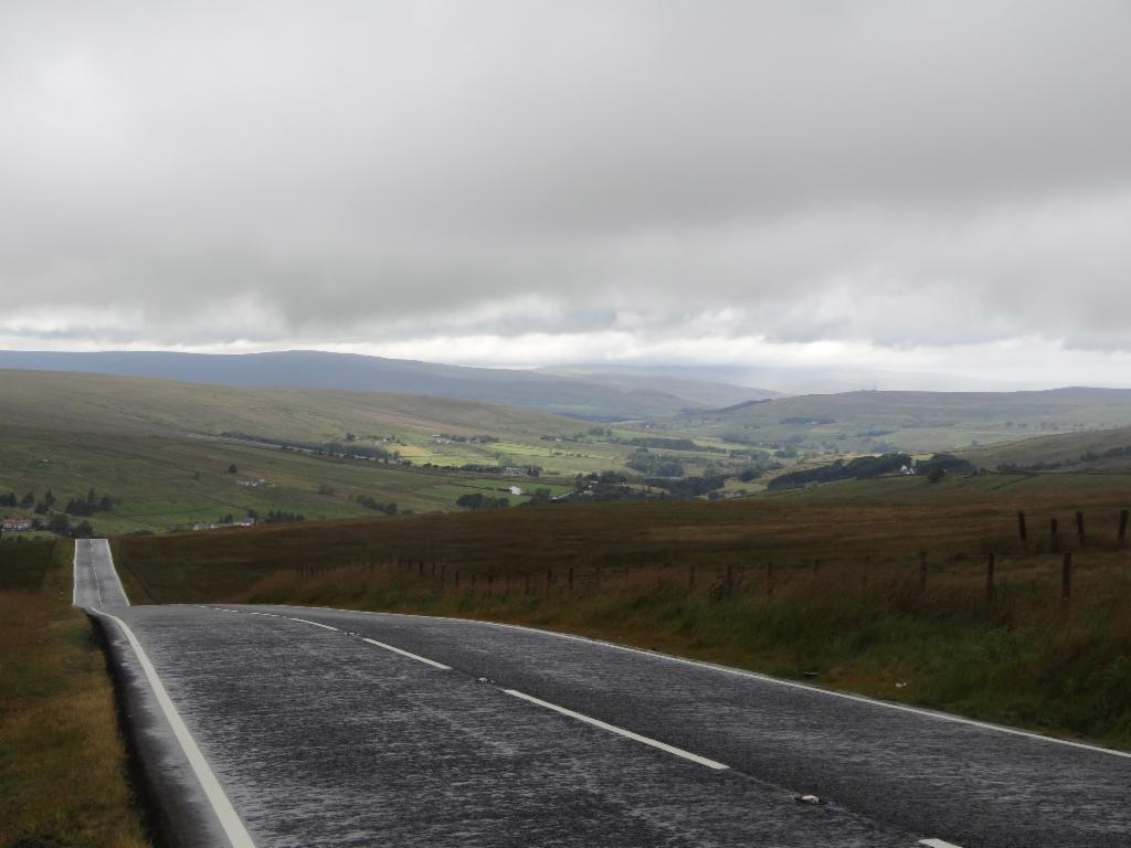 View from Killhope Cross westwards