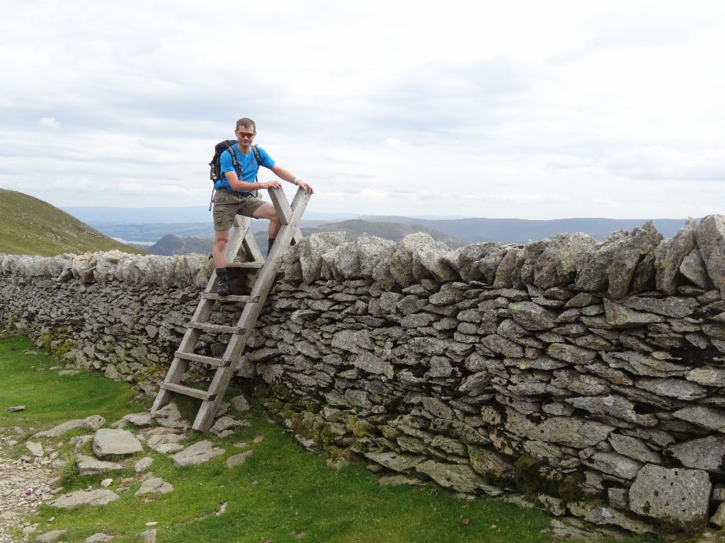 Crossing the stone wall