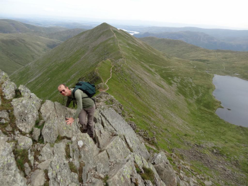 Scrambling on Swirrel Edge