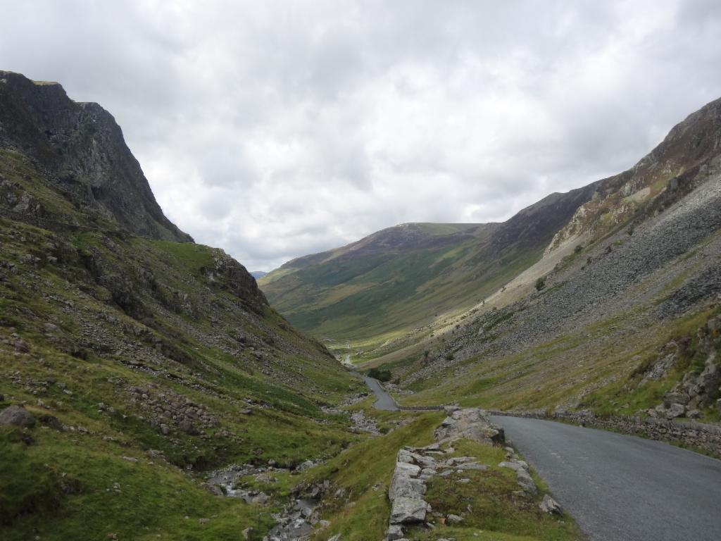 Descent from Honister Pass